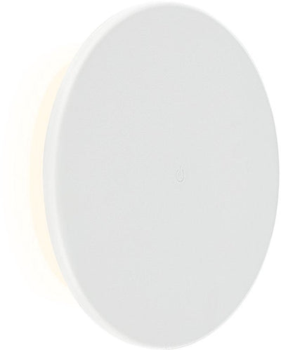 B.k.licht briloner – applique d'extérieur rechargeable – USB-C – dimmable – lumière blanc chaud – noir – ø25