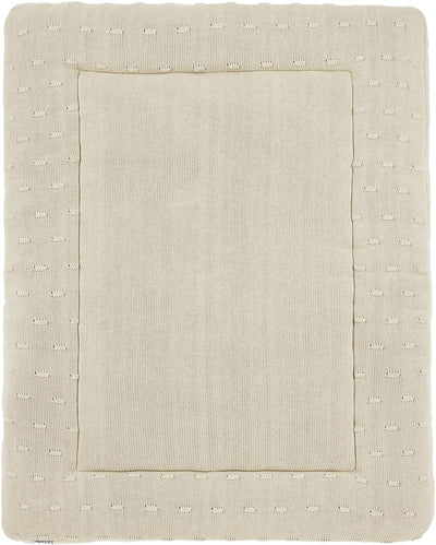 Tapis de parc à nœuds pour bébé Meyco - 77 x 97 cm - sable doux