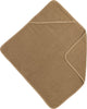 Cape de bain Meyco baby uni - tissu éponge - caramel - 75x75cm