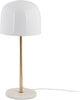 Lampe de table Leitmotiv manta - blanc - ø20cm - scandinave