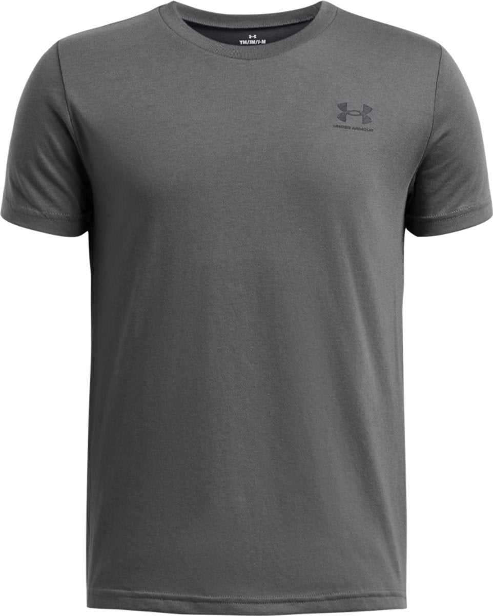 Chemise de sport unisexe Under Armour UA B Sportstyle LC SS - Gris - Noir