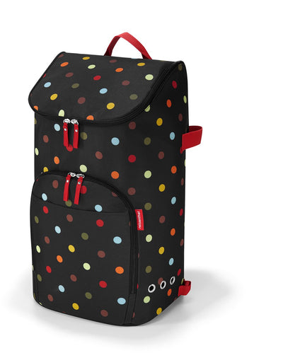 Sac Reisenthel city cruiser bag pour chariot libre-service - 45l - à pois noir