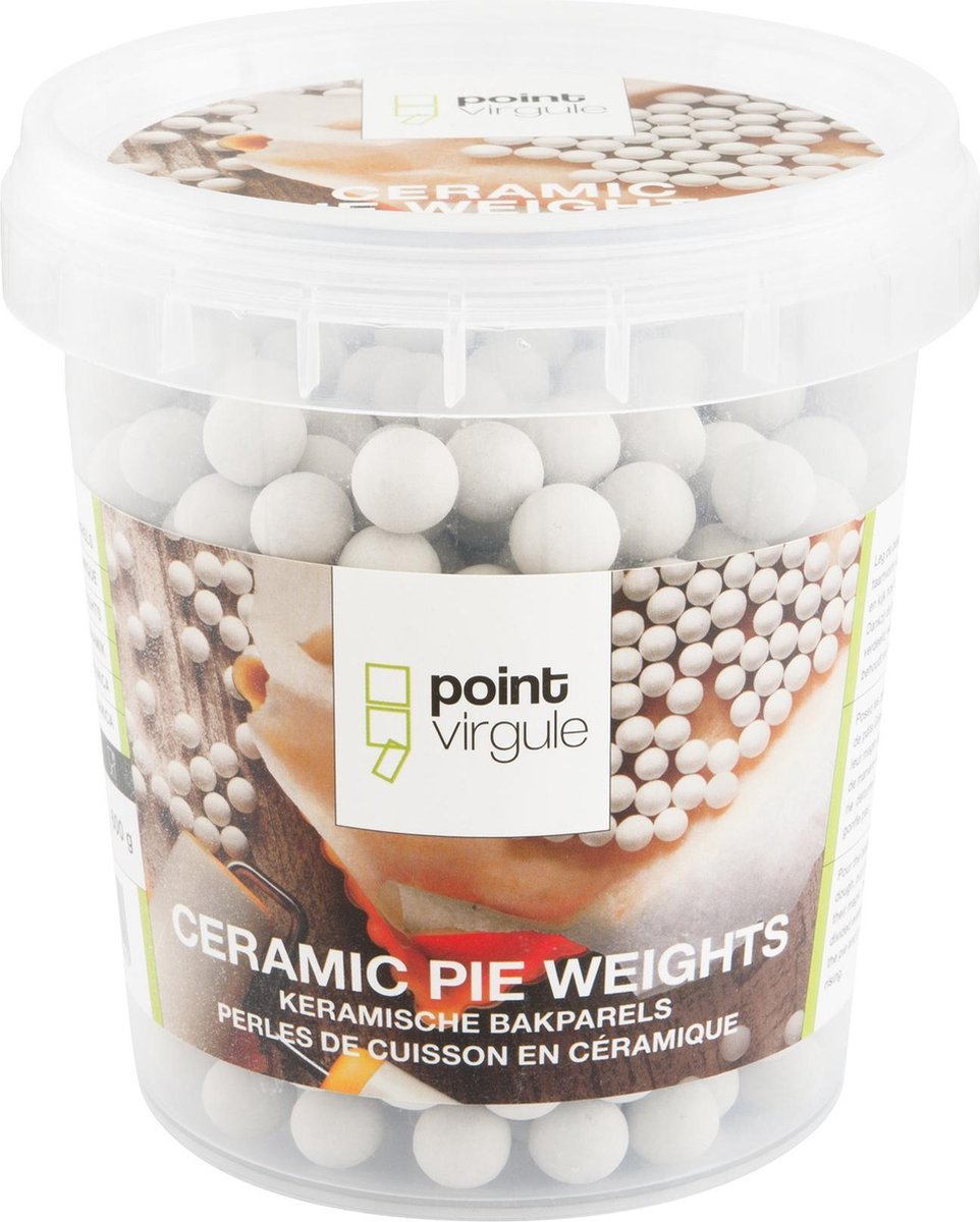 Point-virgule - fèves à pâtisserie - billes de cuisson en céramique - fourrage à l'aveugle - réutilisable - 600g