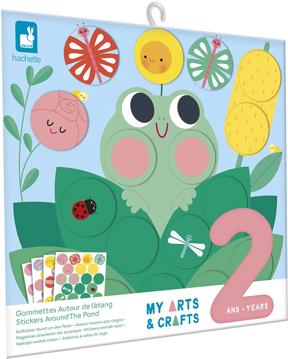 Janod - mes métiers d'art - kit de bricolage thème étang