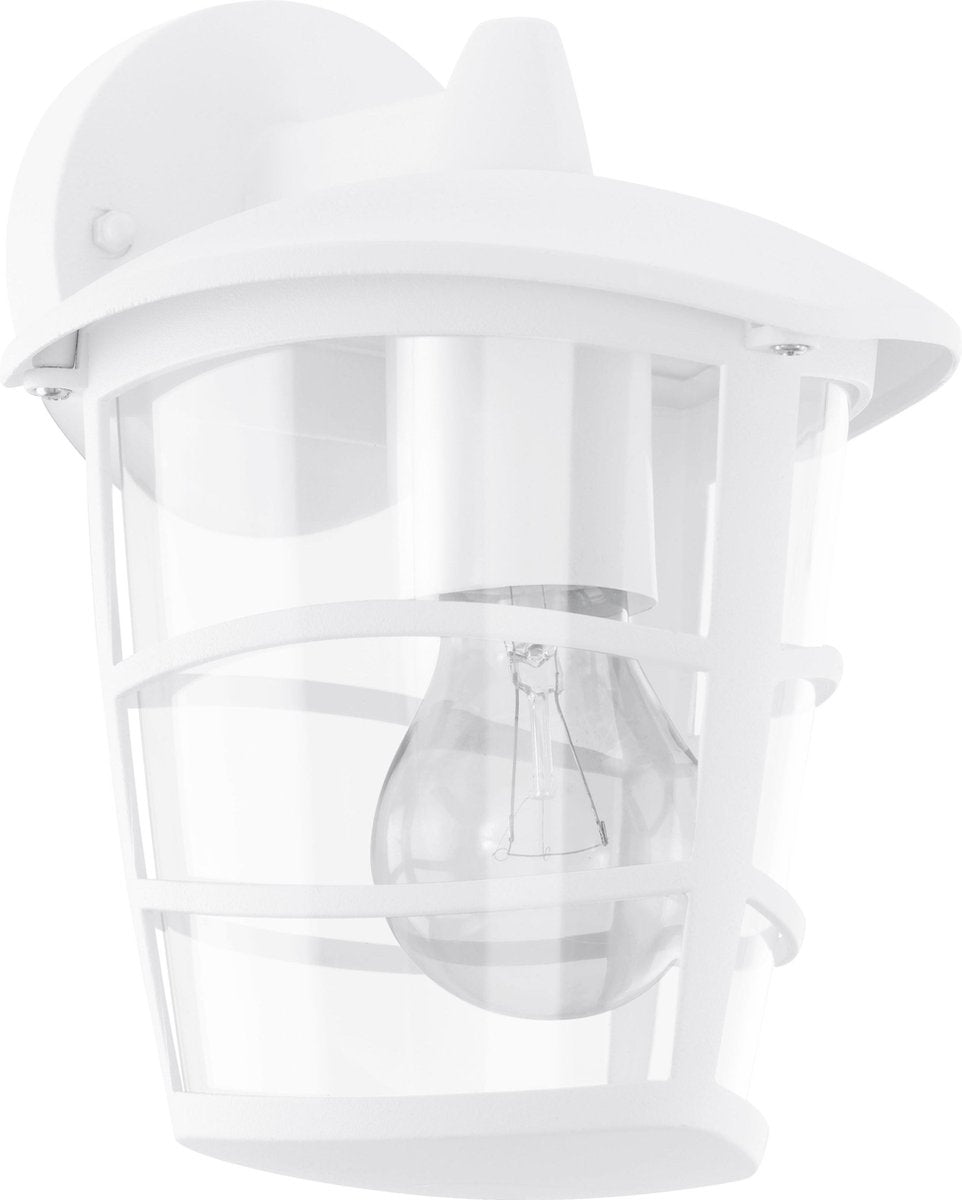Eglo aloria applique extérieure e27 blanc