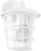 Eglo aloria applique extérieure e27 blanc