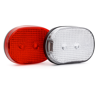 Éclairage LED de bord Set City 3 LED Front + arrière, y compris les batteries