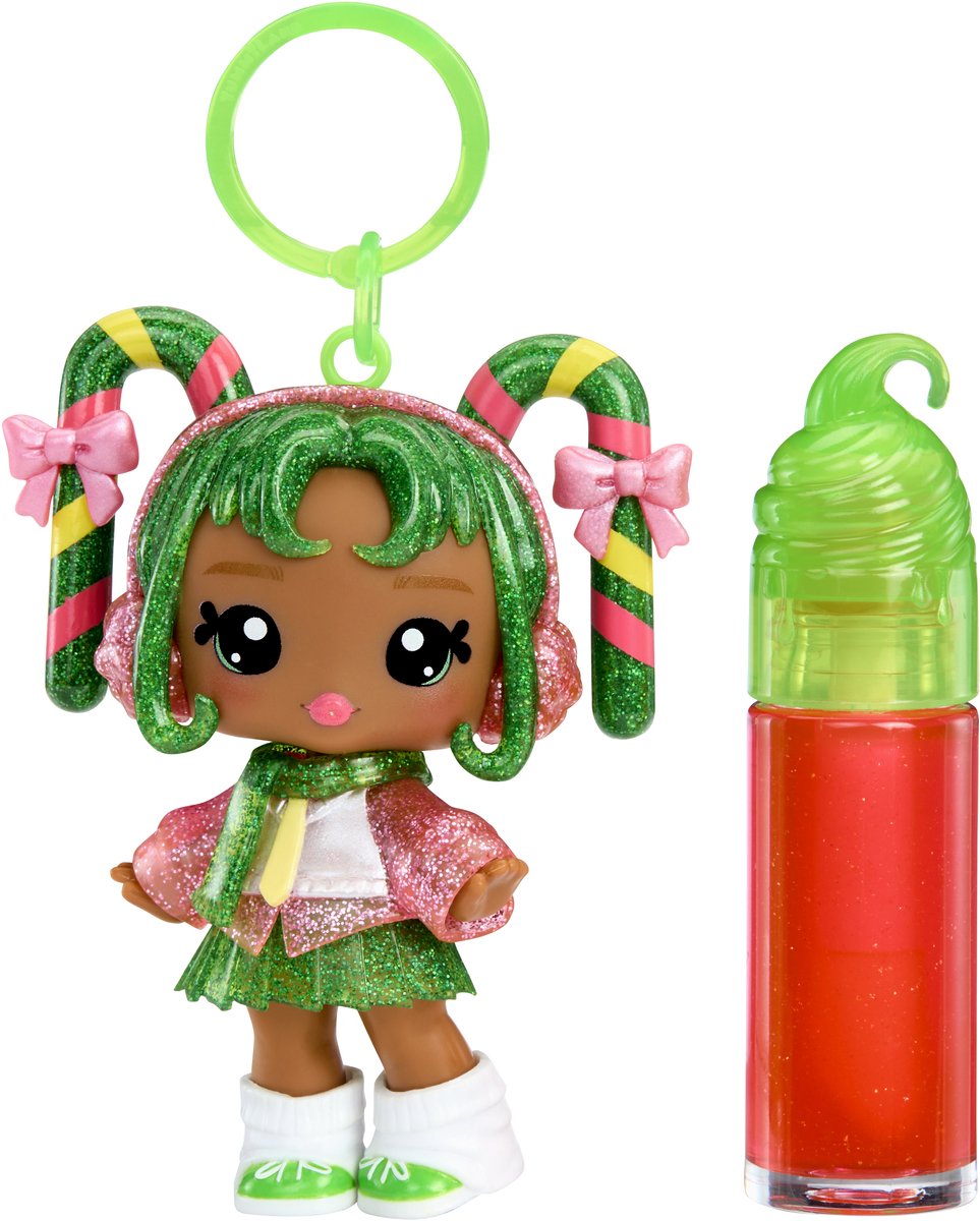 Mga Entertainment Yummiland Doll - Halle Candy Cane with Lip Gloss Set