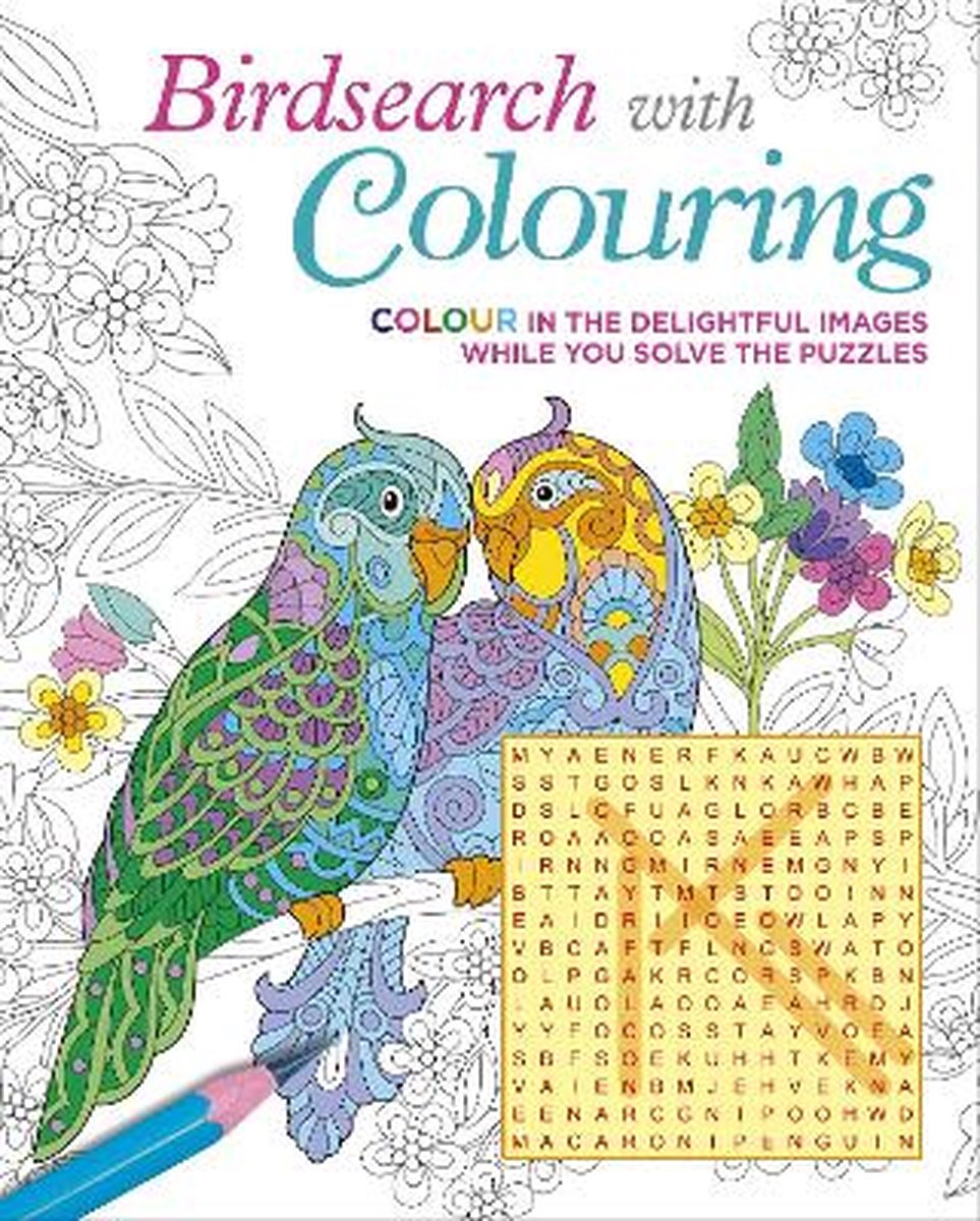 Recherche d'oiseaux avec coloriage