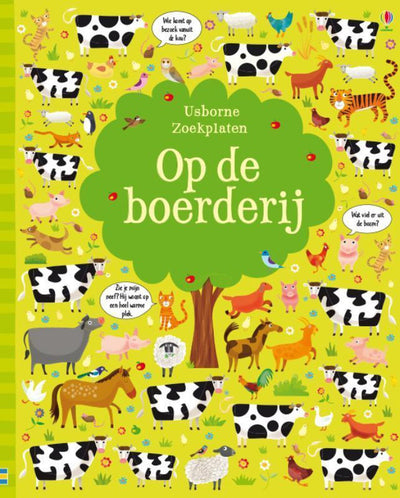 Livre et puzzle à la ferme