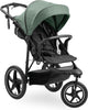 Hauck runner 3 - buggy - roues pneumatiques xl - suspension - vert jungle