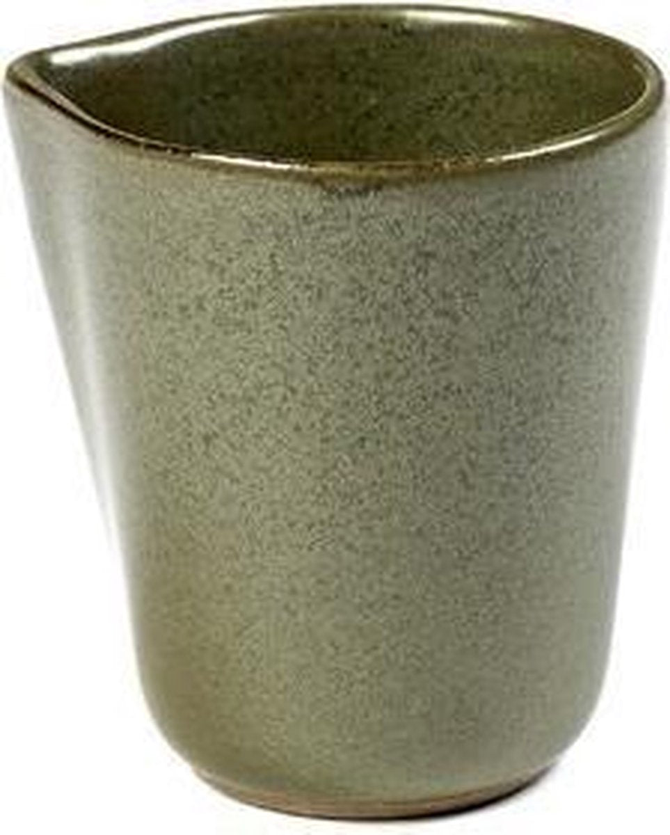 Serax - sergio herman surface - pot à lait s - vert camo - 6 ø