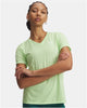 Under armour tech ssv - chemise de sport pour femme solid-grn - lumos lime blanc