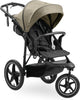 Hauck runner 3 - buggy - roues pneumatiques xl - suspension - olive