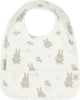 Jollein x Miffy bavoir imperméable miffy snuffy - vert olive - 2 pièces