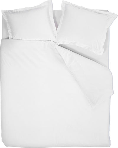 Housse de couette brillante Beddinghouse - double - 200x200 220 cm - blanc