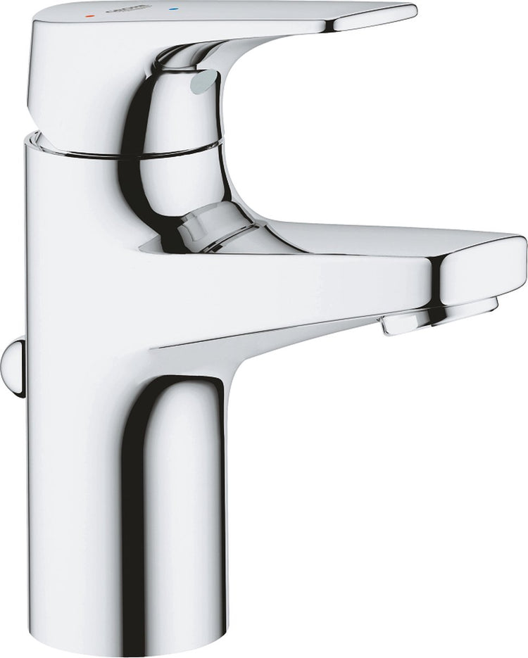 Robinet pour lavabo Grohe quickfix start flow - économie d'eau - avec garniture de vidage - chrome - 23769000