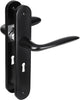 Tabouret de lac Impresso avec bouclier ovale SL56 vis aluminium noir