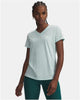 Under armour tech ssv - chemise de sport pour femme solid-grn - menthe rafraîchissante - blanc