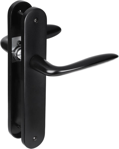 Tabouret de lac Impresso avec bouclier ovale à vis aveugle aluminium noir