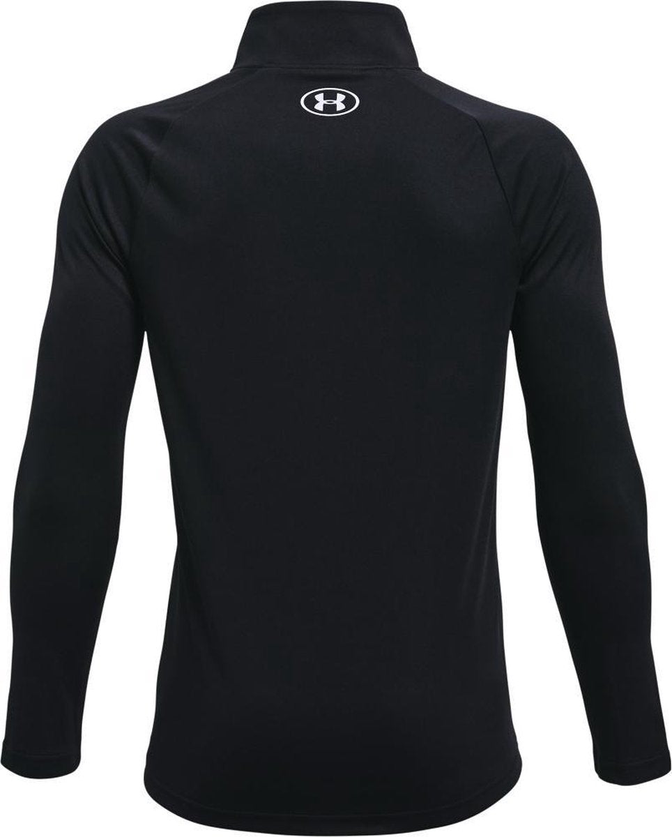 Under armour ua tech 2.0 1 - 2 zip maillot de sport unisexe - noir - blanc