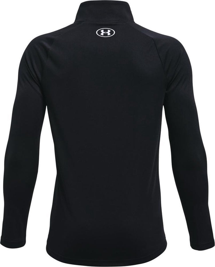 Under armour ua tech 2.0 1 - 2 zip maillot de sport unisexe - noir - blanc
