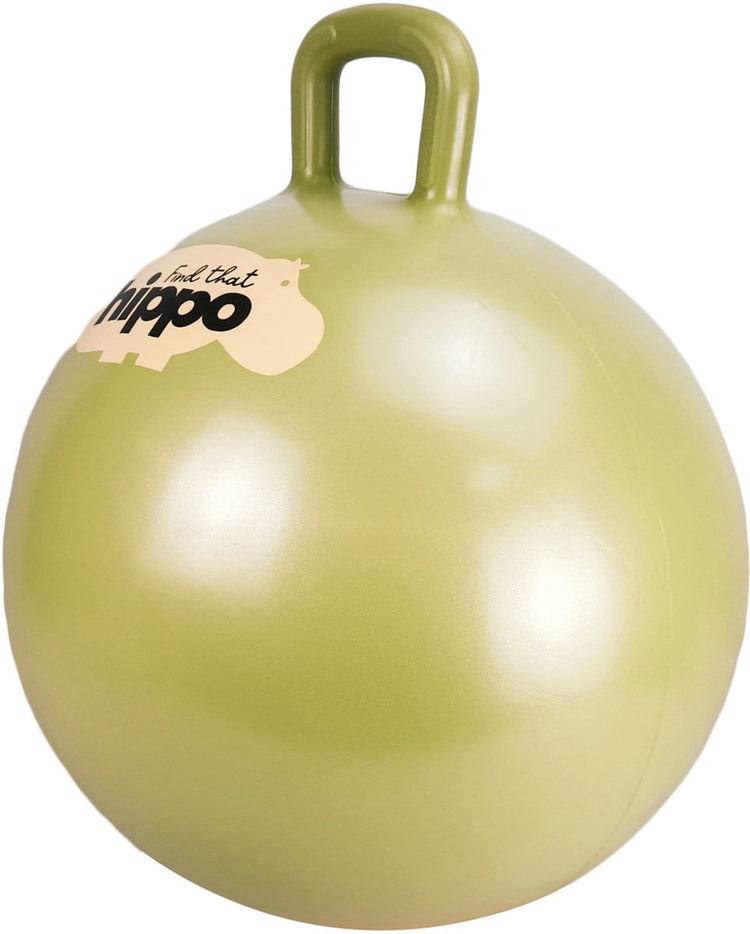 Trouvez cette balle gonflable hippopotame - or - ø45 cm - pompe incluse - motricité et équilibre - 2+