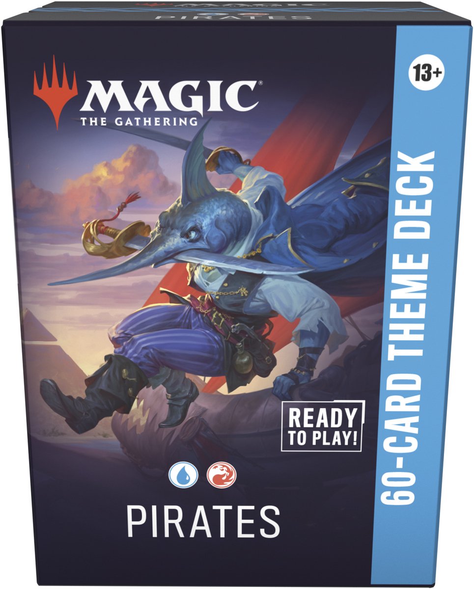 Magic la magie du rassemblement : le rassemblement Lorwyn éclipsé - jeu thématique de 60 cartes | pirates