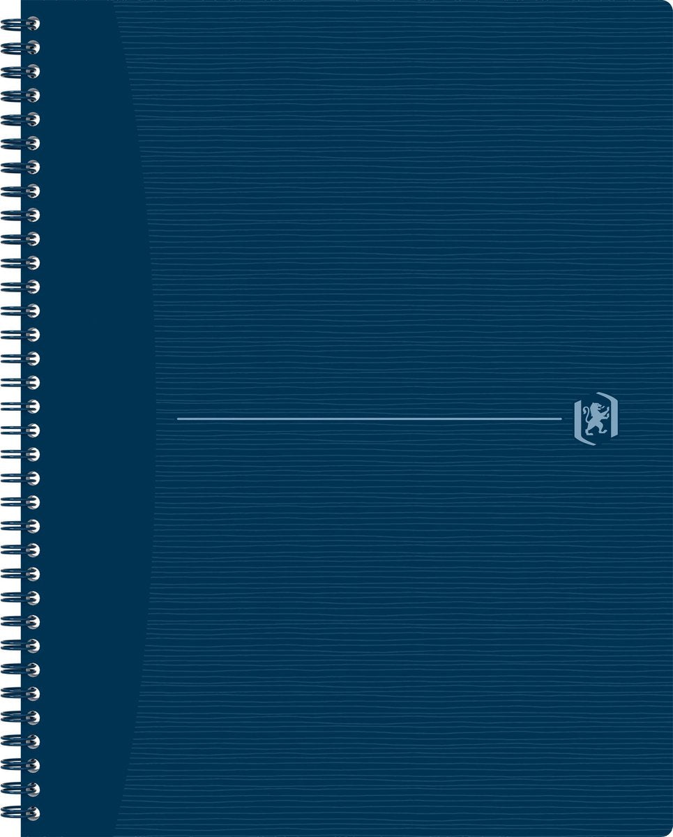 Oxford origins - carnet durable - a4+ - ligné - 70 feuilles - bleu
