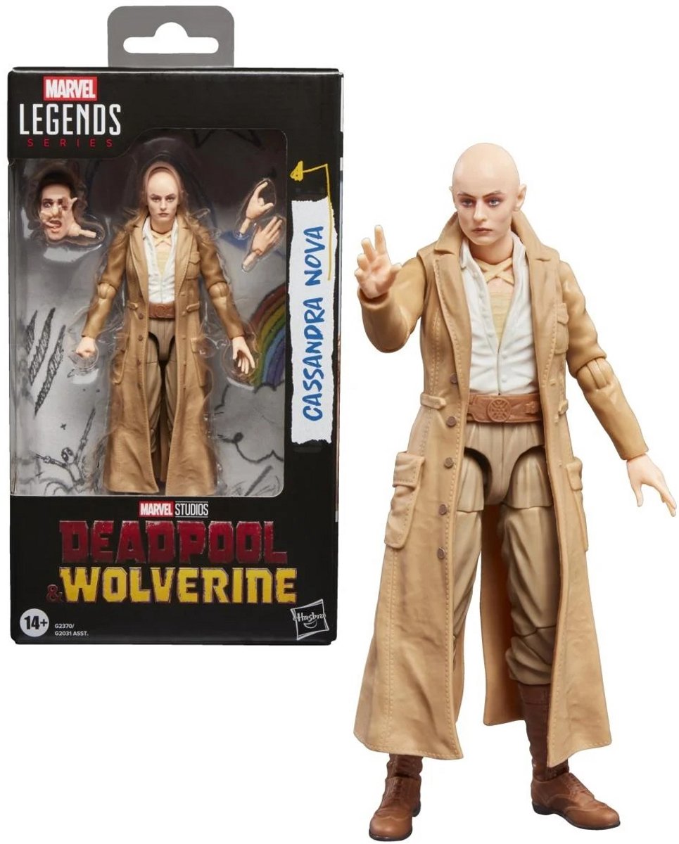 Hasbro Deadpool Wolverine - Cassandra Nova - figurine série légendes 15cm