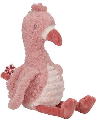 Little Dutch Safari Friends peluche flamant rose - 17 cm