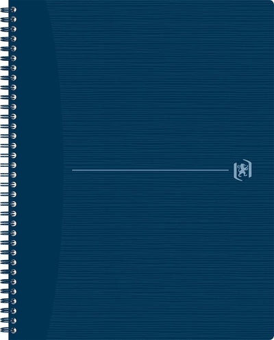 Oxford origins - carnet durable - a4+ - à carreaux - 5mm - 70 feuilles - bleu