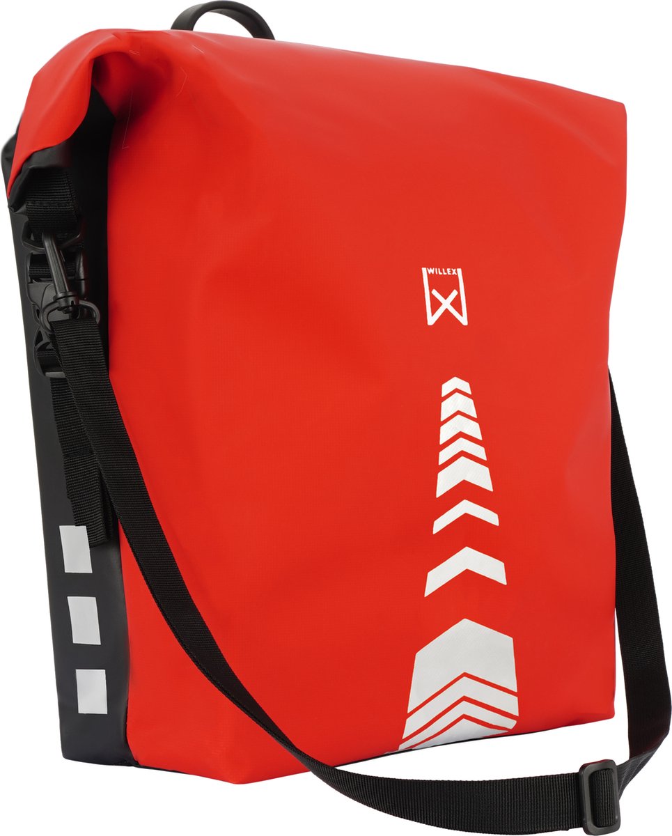 Willex - sac simple - 17 litres - fermeture pliable à rouleau - verrouillable - avec bandoulière - sportif