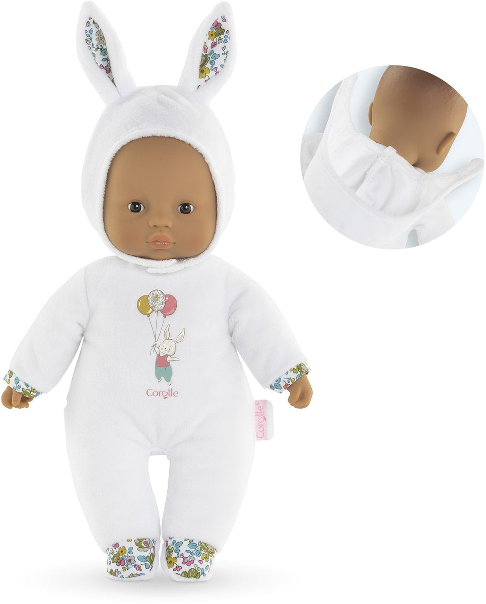 Corolle Mon Doudou Sweet Heart Babypop Rabbit blanc, 30 cm