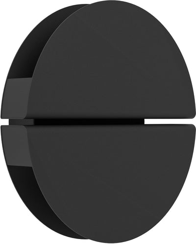 Applique d'extérieur Eglo vascella - ø 18 cm - noir - lumière blanche orientable (lumière chaude, neutre et lumière du jour)
