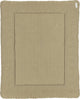 Tapis de parc pour bébé Meyco à fleurs romantiques - taupe - 77x97cm