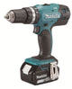 Makita tools - perceuse/visseuse à percussion sans fil 18 V, 1x li-ion lxt 3,0 ah, chargeur dhp453rfx8