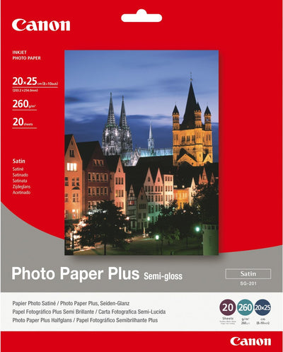 Canon 1686b018 - papier photo - 260 grammes - 20 x 25 cm - 20 feuilles