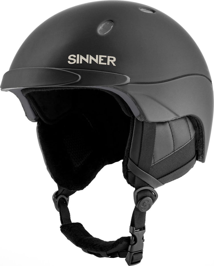 Casque de ski unisexe Sinner titan - noir mat - taille l, 59-62 cm