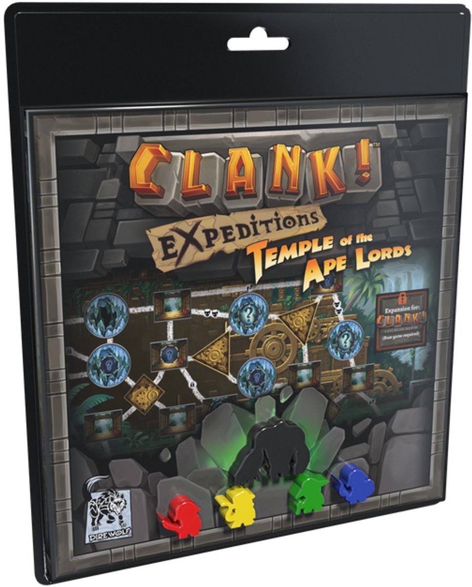 Clanquez le jeu de société Asmodee ! expéditions expansion du temple des seigneurs singes.