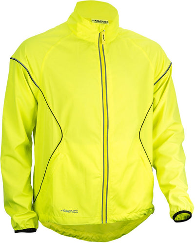 Veste de course Avento - unisexe - jaune fluo - jaune noir - m