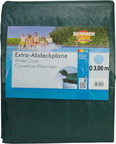 Summer Summer Summer Fun Pool de piscine d'hiver Couvre d'environ 250-300 cm PVC Green