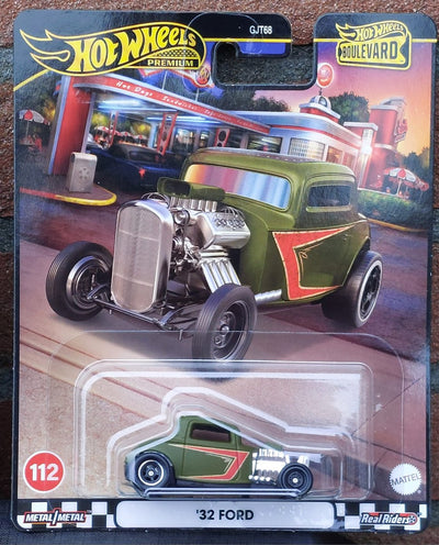 Hotwheels boulevard jfm94 '32 ford no. 112 véhicule jouet
