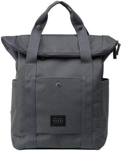 Weathergoods Suède sac à dos city bikepack xl bleu