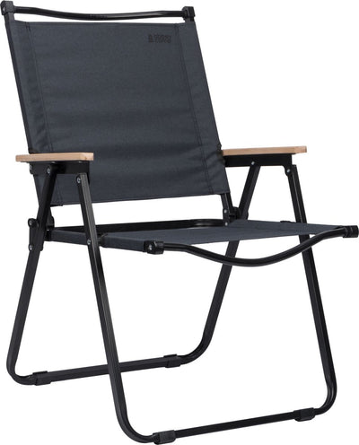 Chaise de camping pliable Abbey camp - 62 x 54 x 85 cm - gris