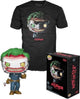 Funko-pop ! dc comics : ensemble figurine et tee-shirt - le joker exclusif taille m