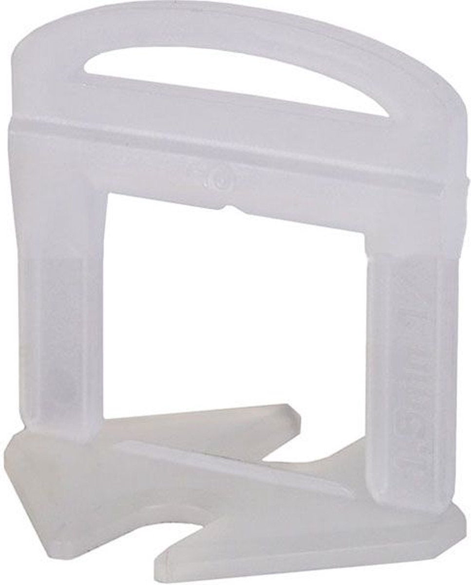 Système de niveau Rubi delta - clips d'alignement pour carrelage - 3-12 mm - 0,5 mm - 200 pièces