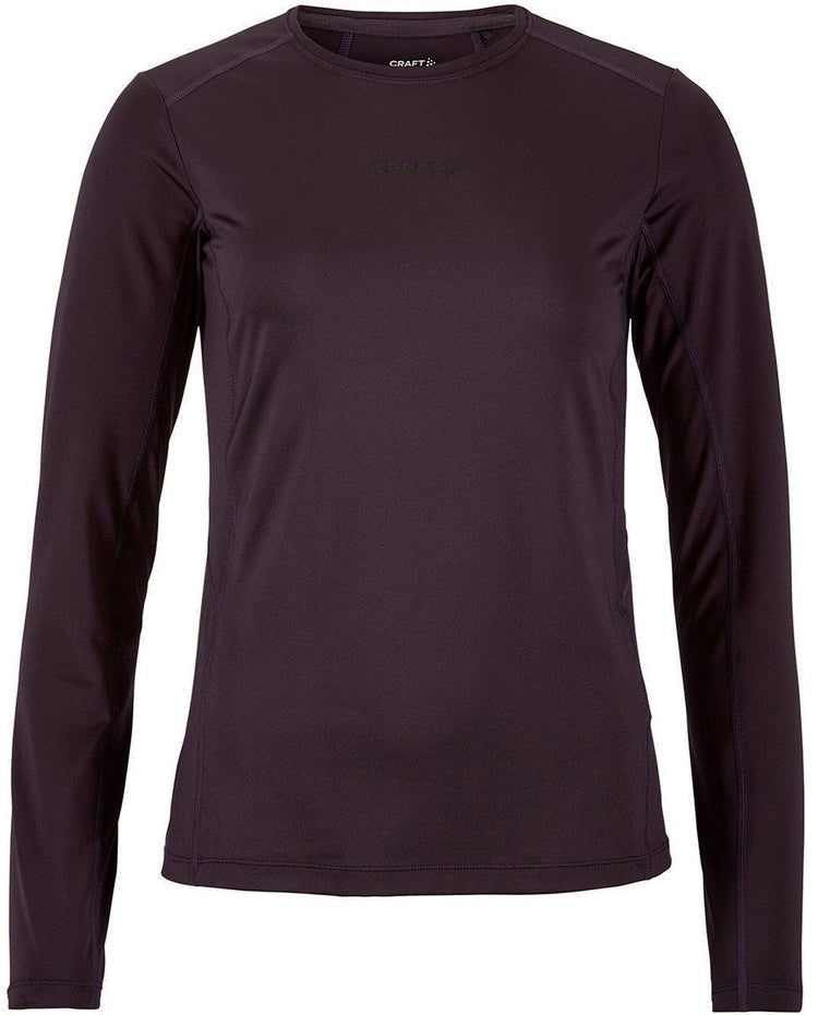 Craft adv essence 2 running manches longues femmes - dk plum | taille:xl