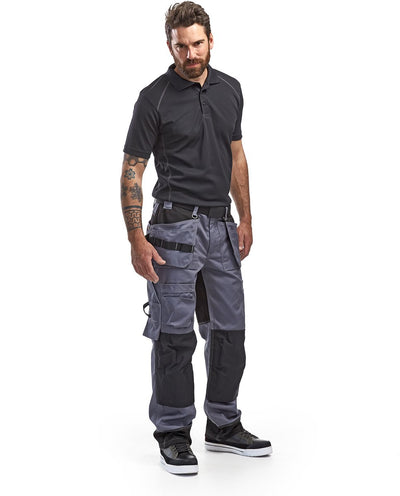 Blåkläder blaklader pantalon de travail 1504-1860 - gris noir - c46