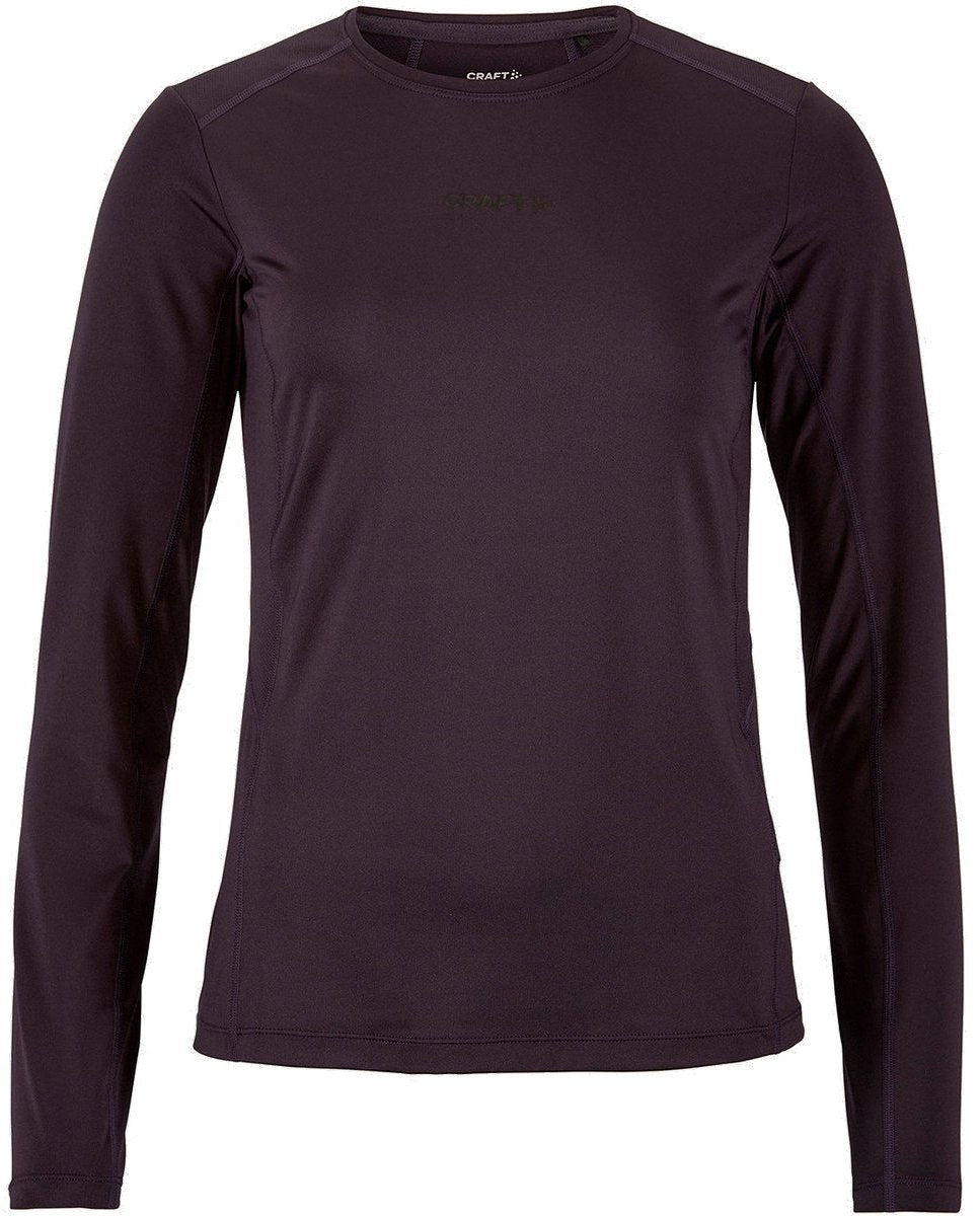 Craft adv essence 2 running manches longues femmes - dk plum | taille: l